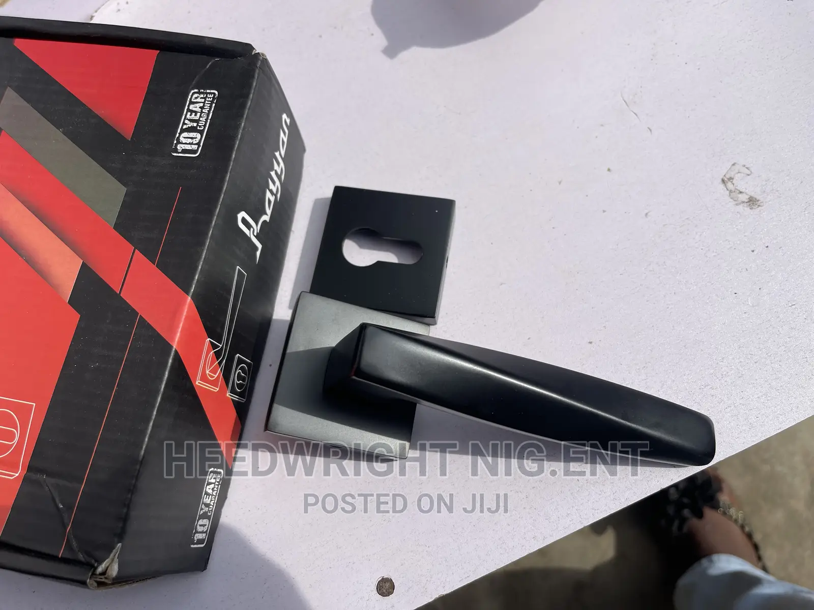 Heavy BLACK Security Separate Door Lockset