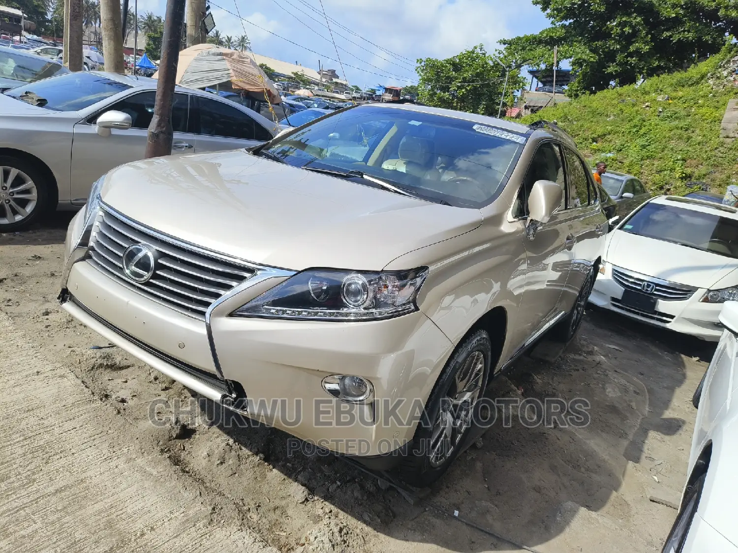 Lexus RX 350 AWD 2014 Gold
