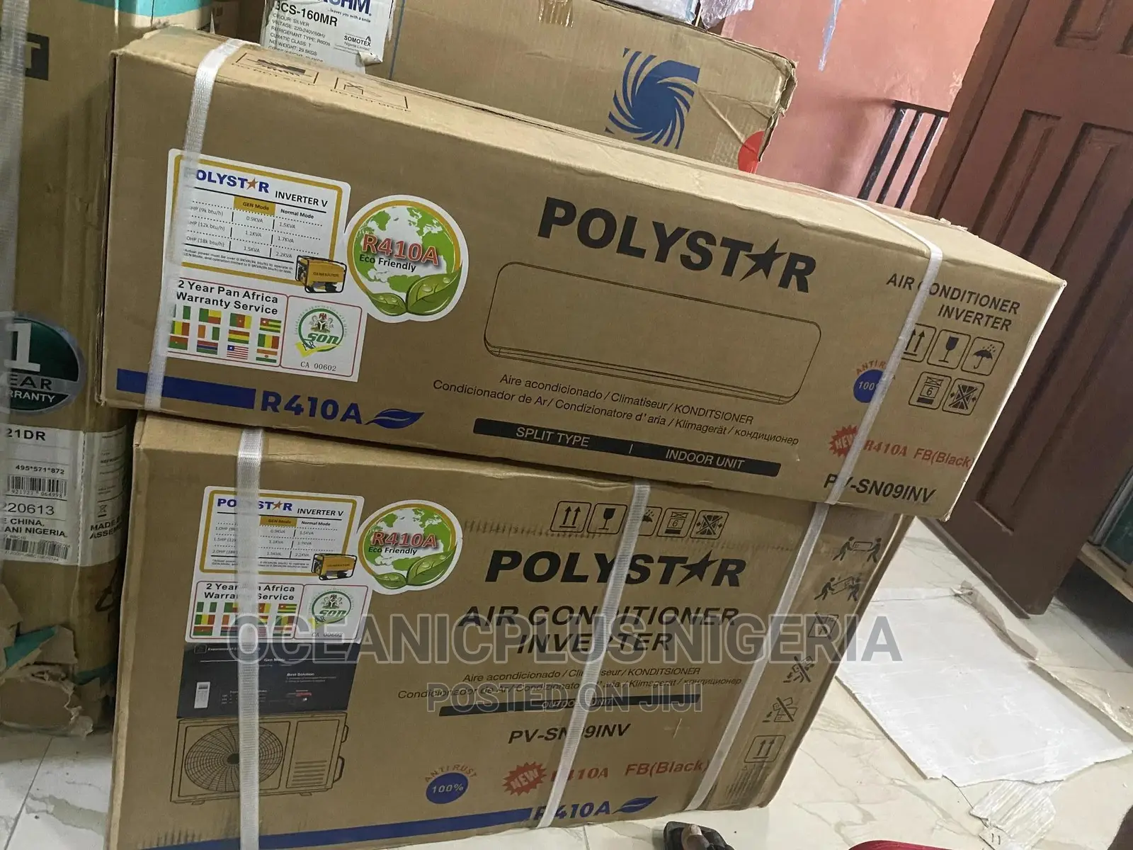 Polystar 1hp LED Display Inverter Air Conditioner