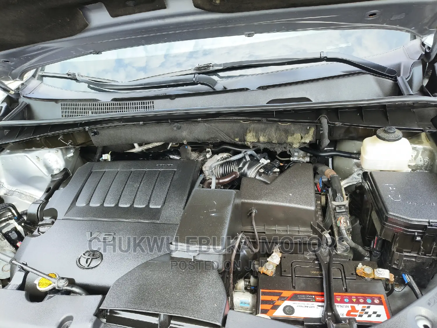 Toyota Highlander XLE 4x4 V6 (3.5L 6cyl 8A) 2017 Silver