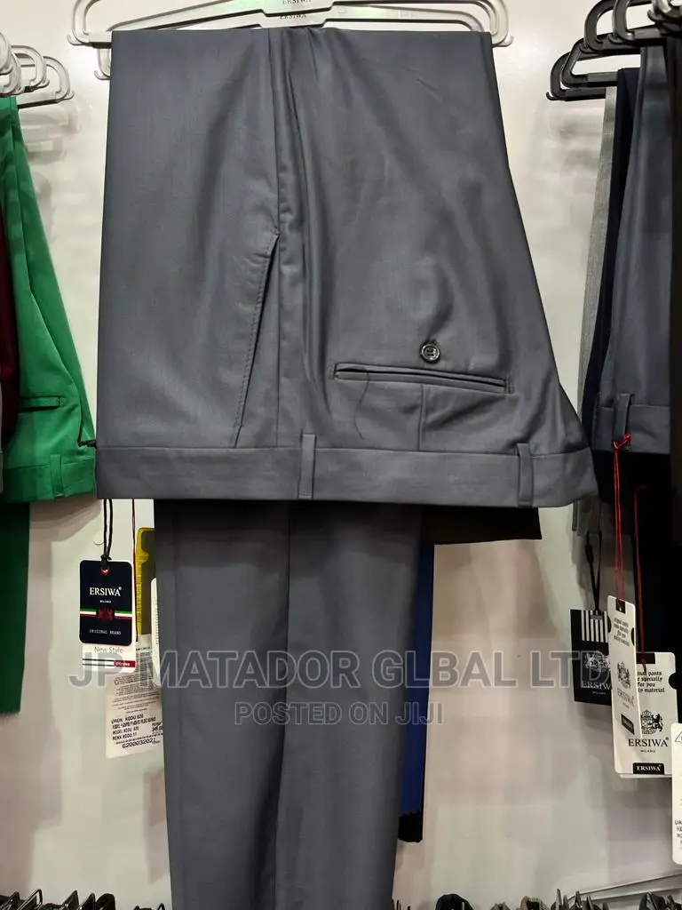 High Quality Italian Plain Trouser