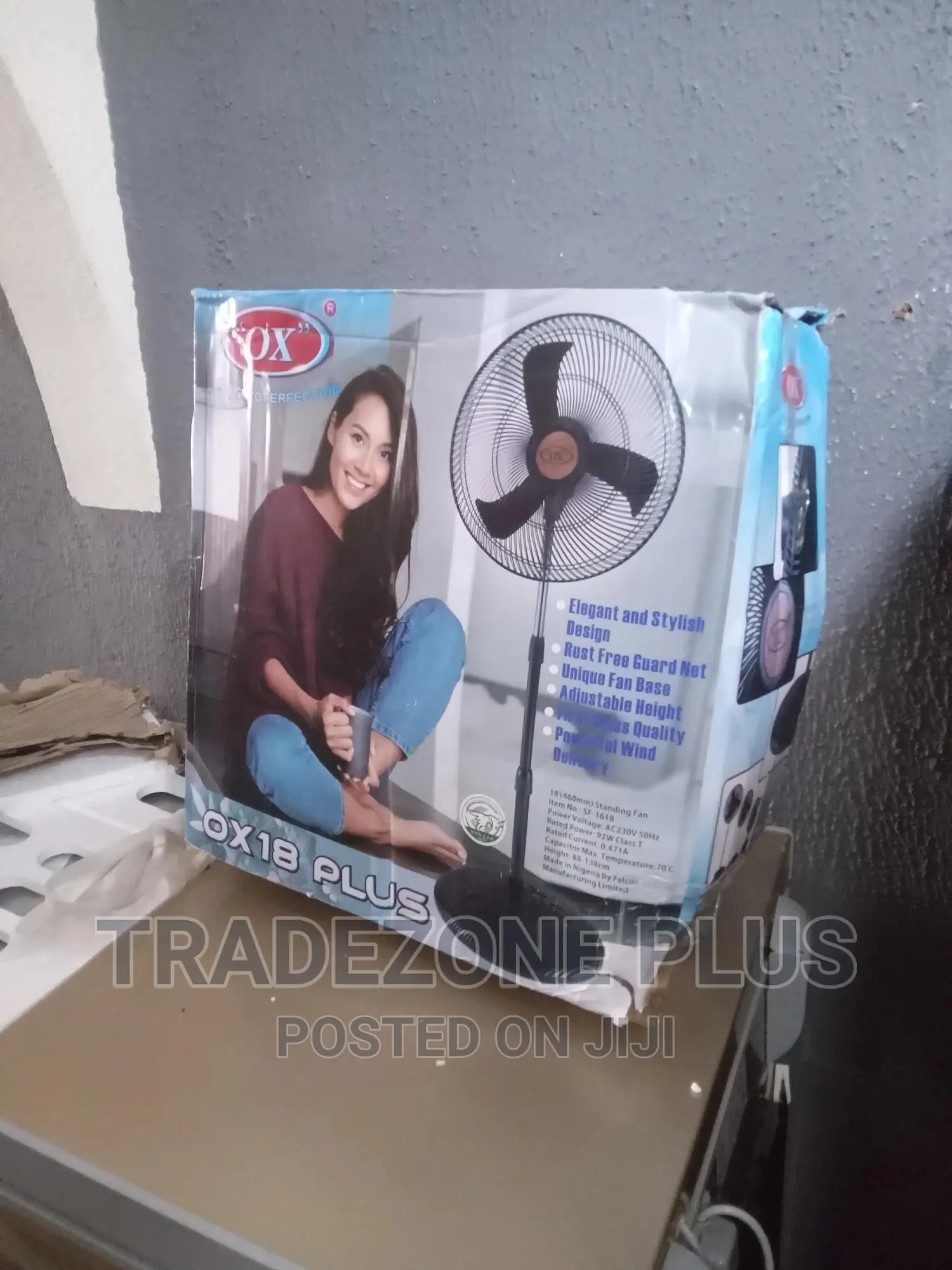 New Produce I8'' Ox Standing Fan-Sf-1618