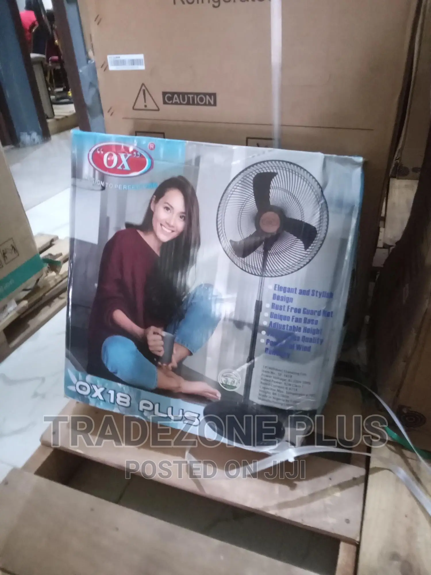 Introducing the New Ox Standing Fan-18''