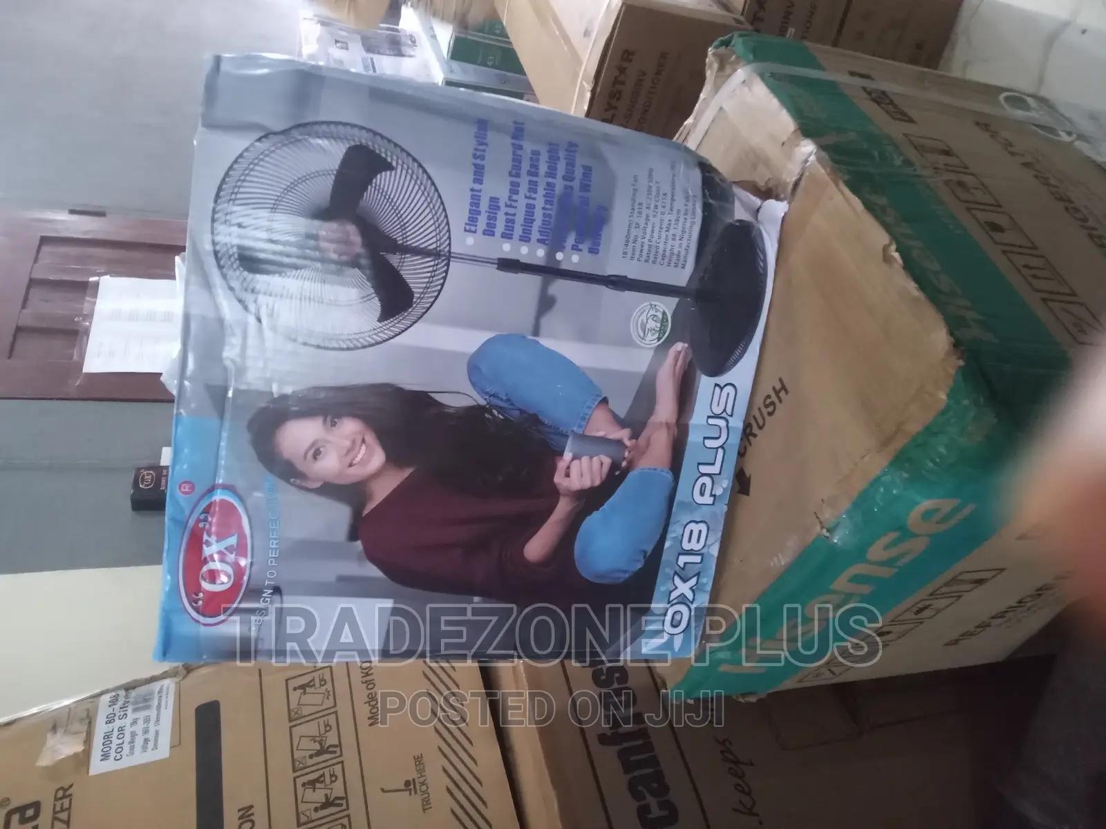 Introducing the New Ox 18 Inch Standing Fan-Sf-1618