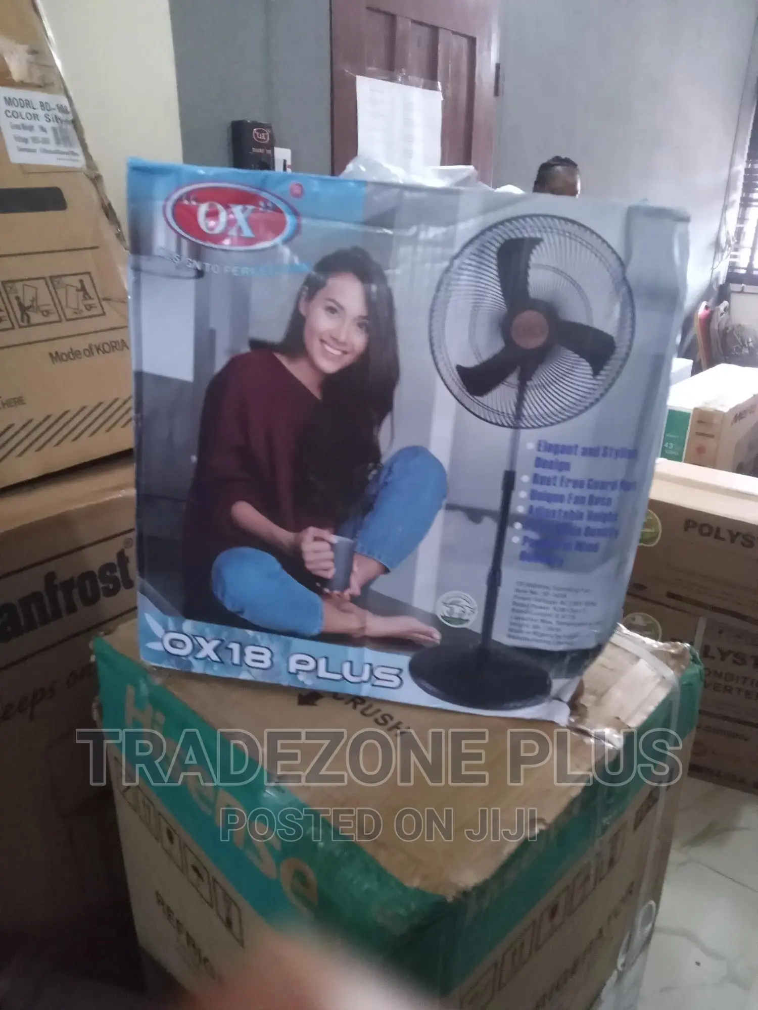 Introducing the New Ox 18 Inch Standing Fan-Sf-1618