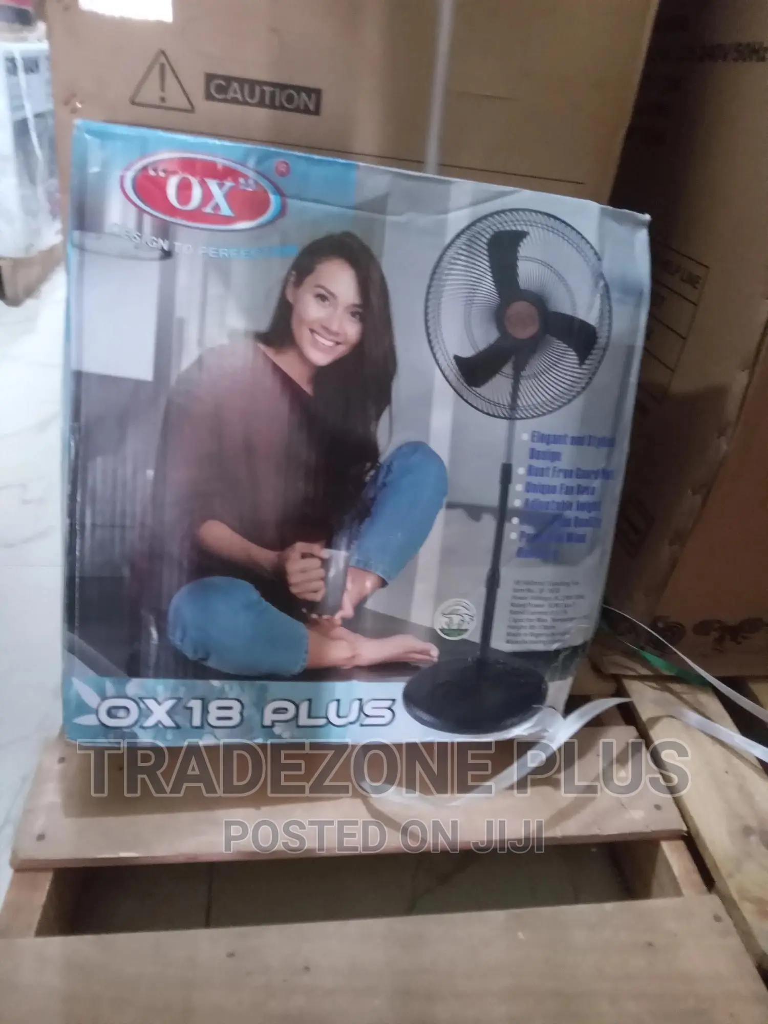 Introducing the New 18'' OX Standing Fan-Sf-1618