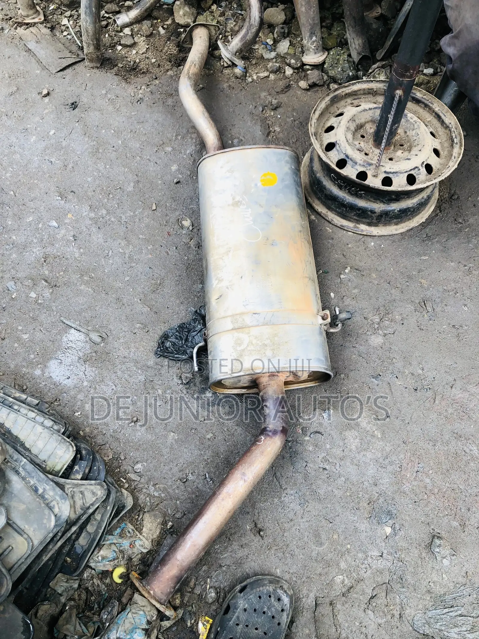 Exhaust Pot for Sienna 2000 Model