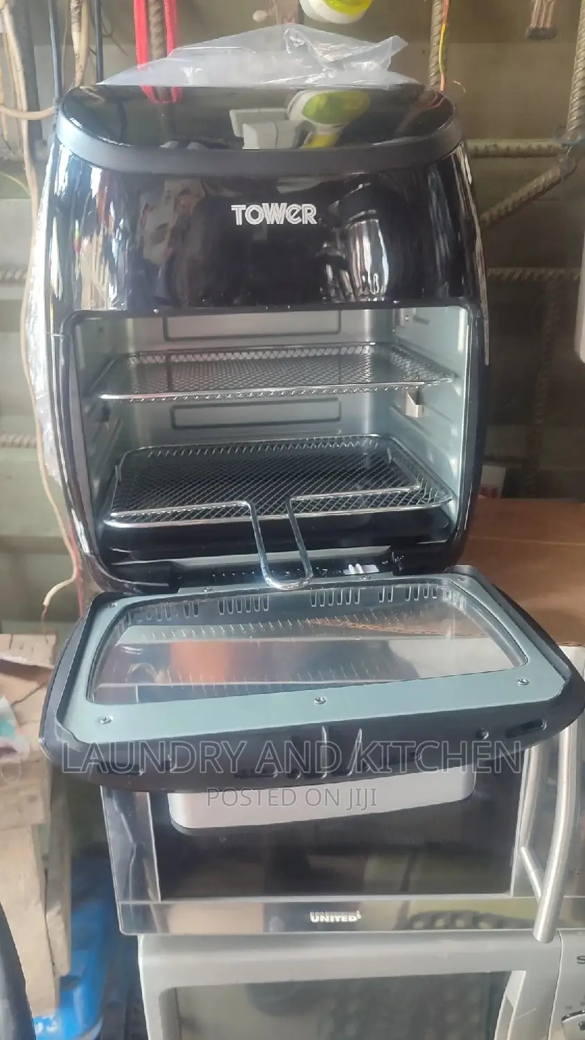 10 in 1 Tower Display Air Fryer 11liter With All Accessories