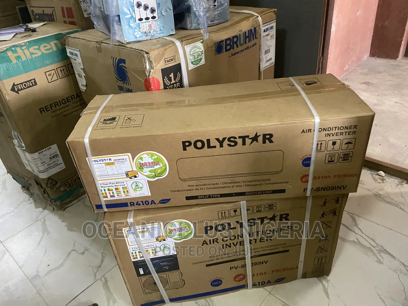 Number One Polystar 1hp Split Inverter Air Conditioner