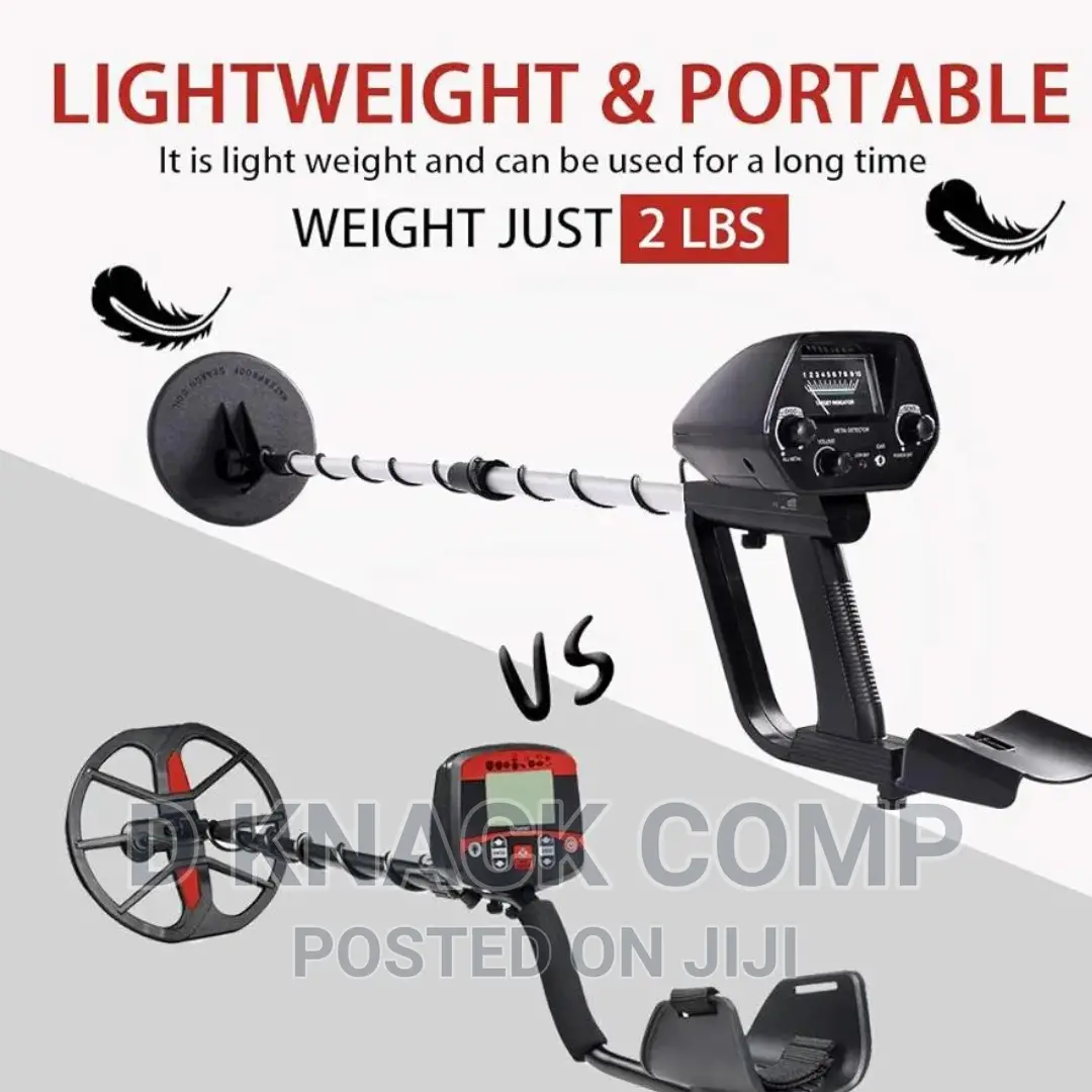 Underground Gold Hunting, Metal Detectors -MD4030 -black