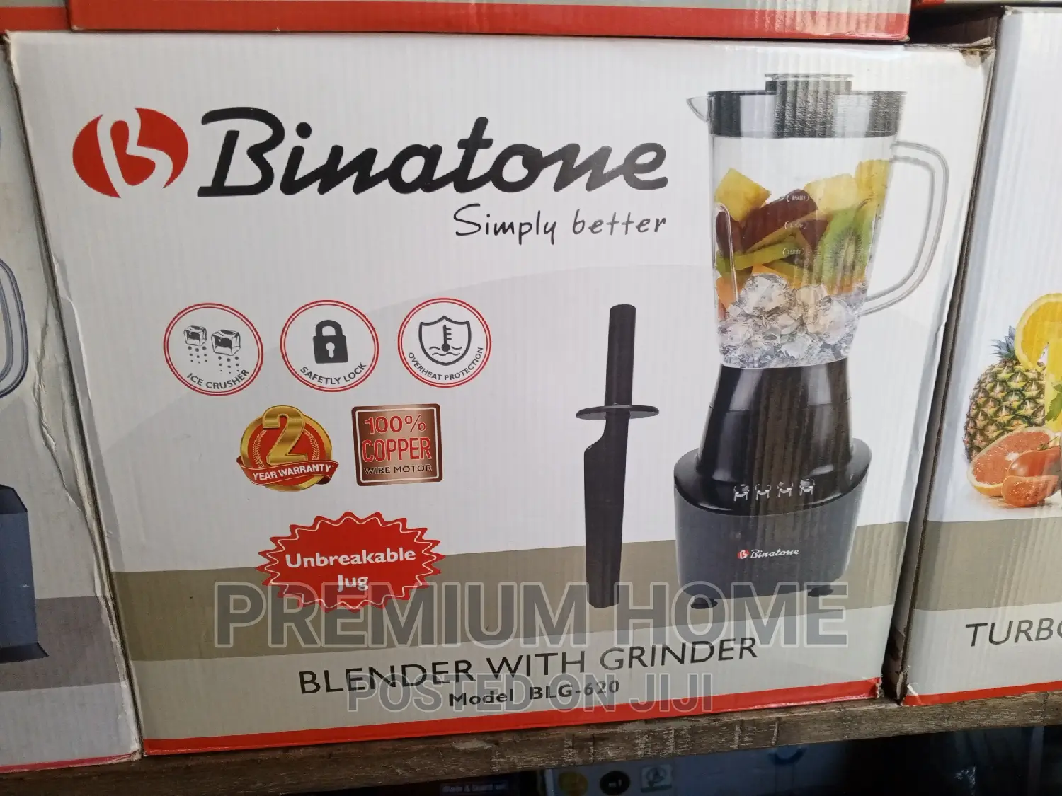 Binatone Blender With Grinder BLG-620