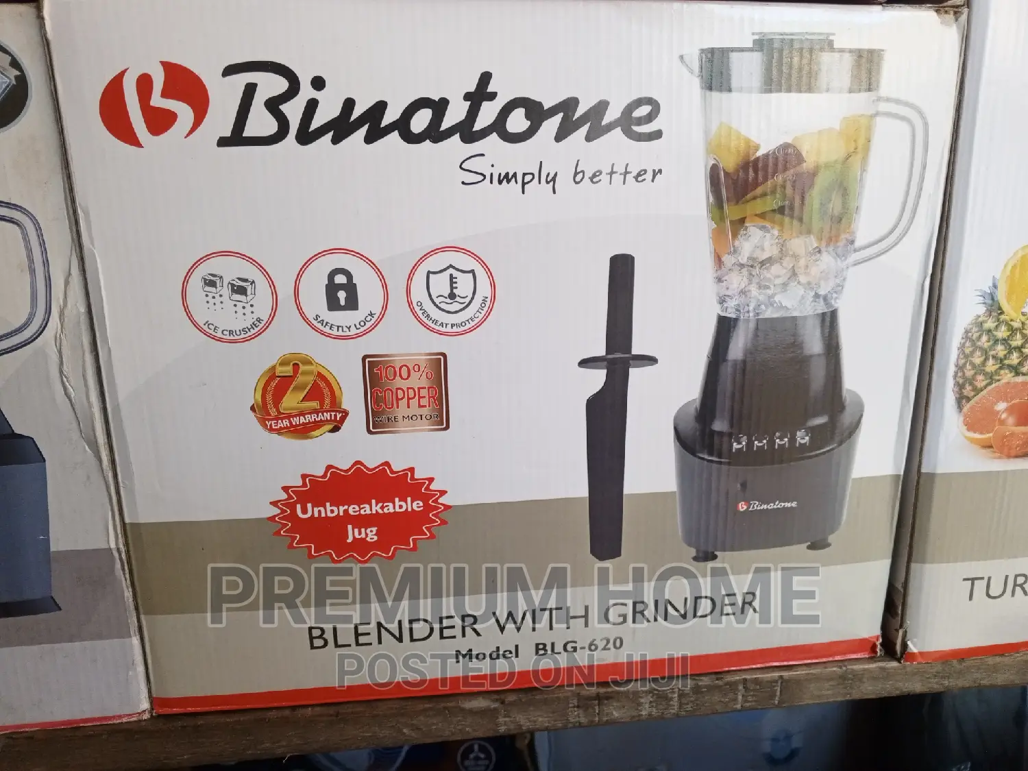 Binatone Blender With Grinder BLG-620