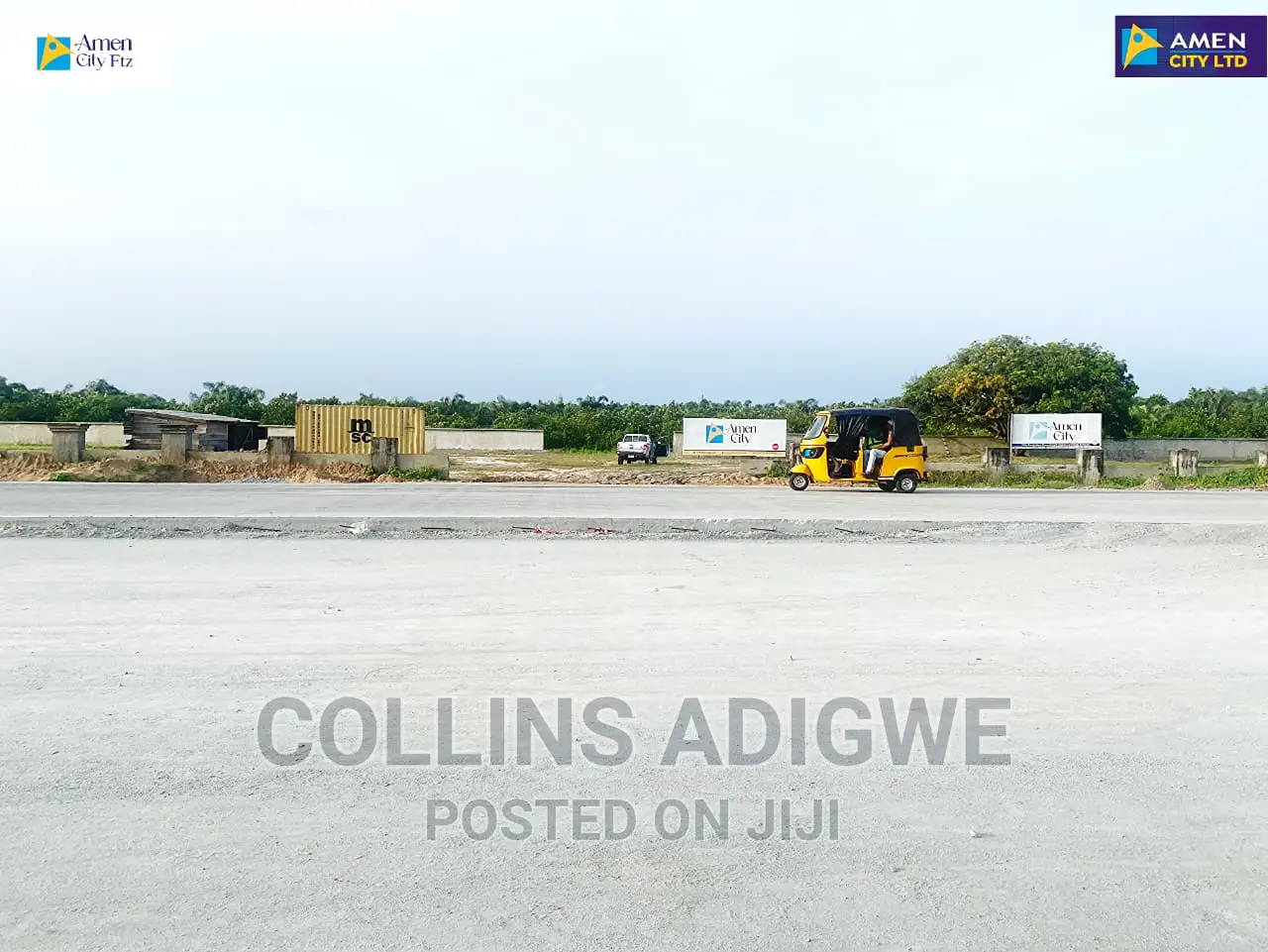 500sqm Land at Amen Estate -Free Trade Zone