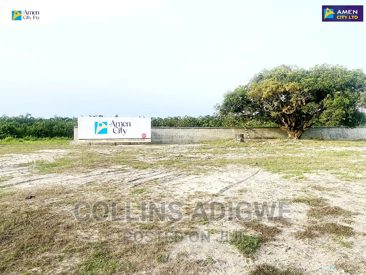 500sqm Land at Amen Estate -Free Trade Zone