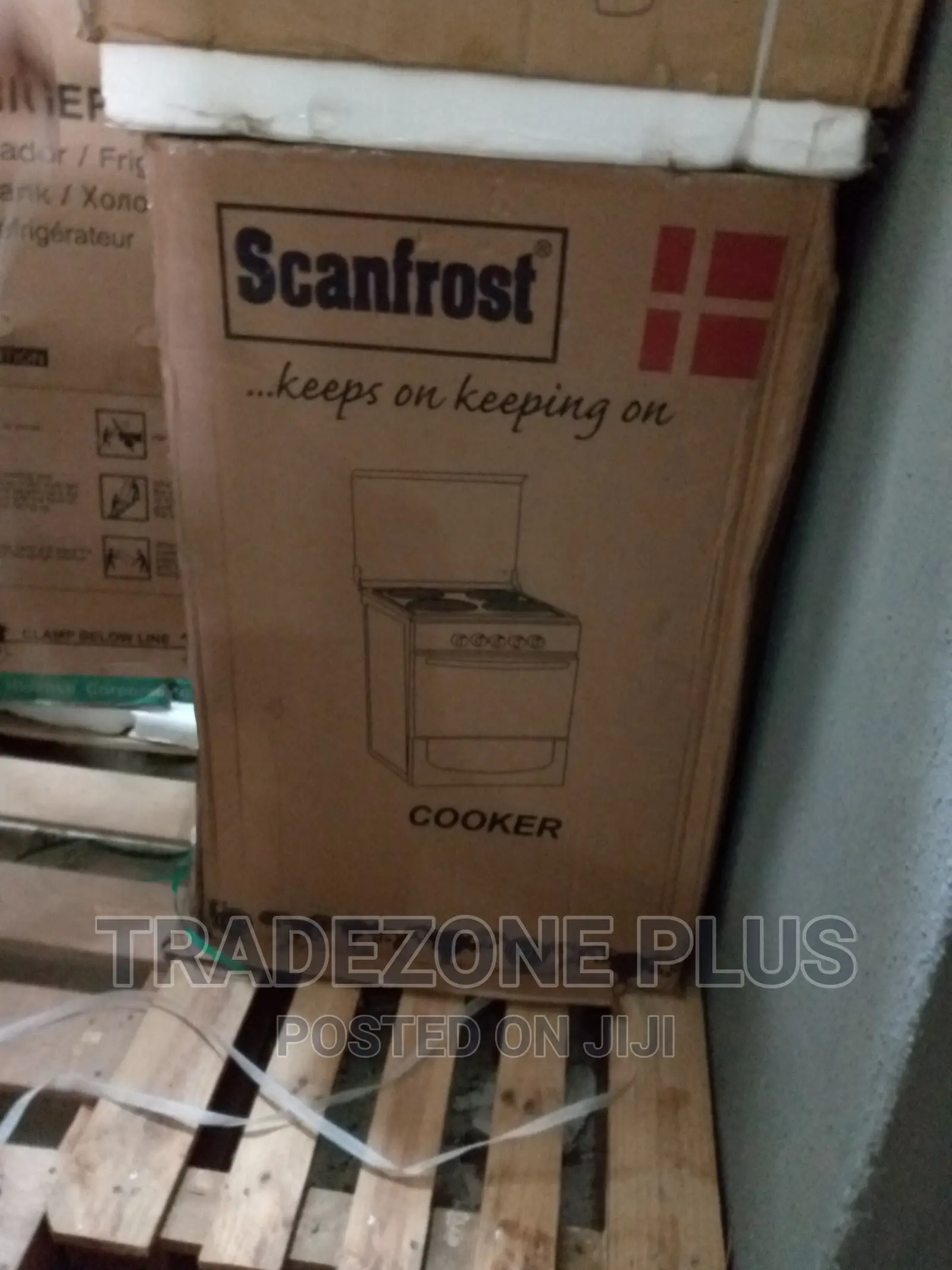 Quality Scanfrost 4 Burner Gas Cooker-Ck5400b