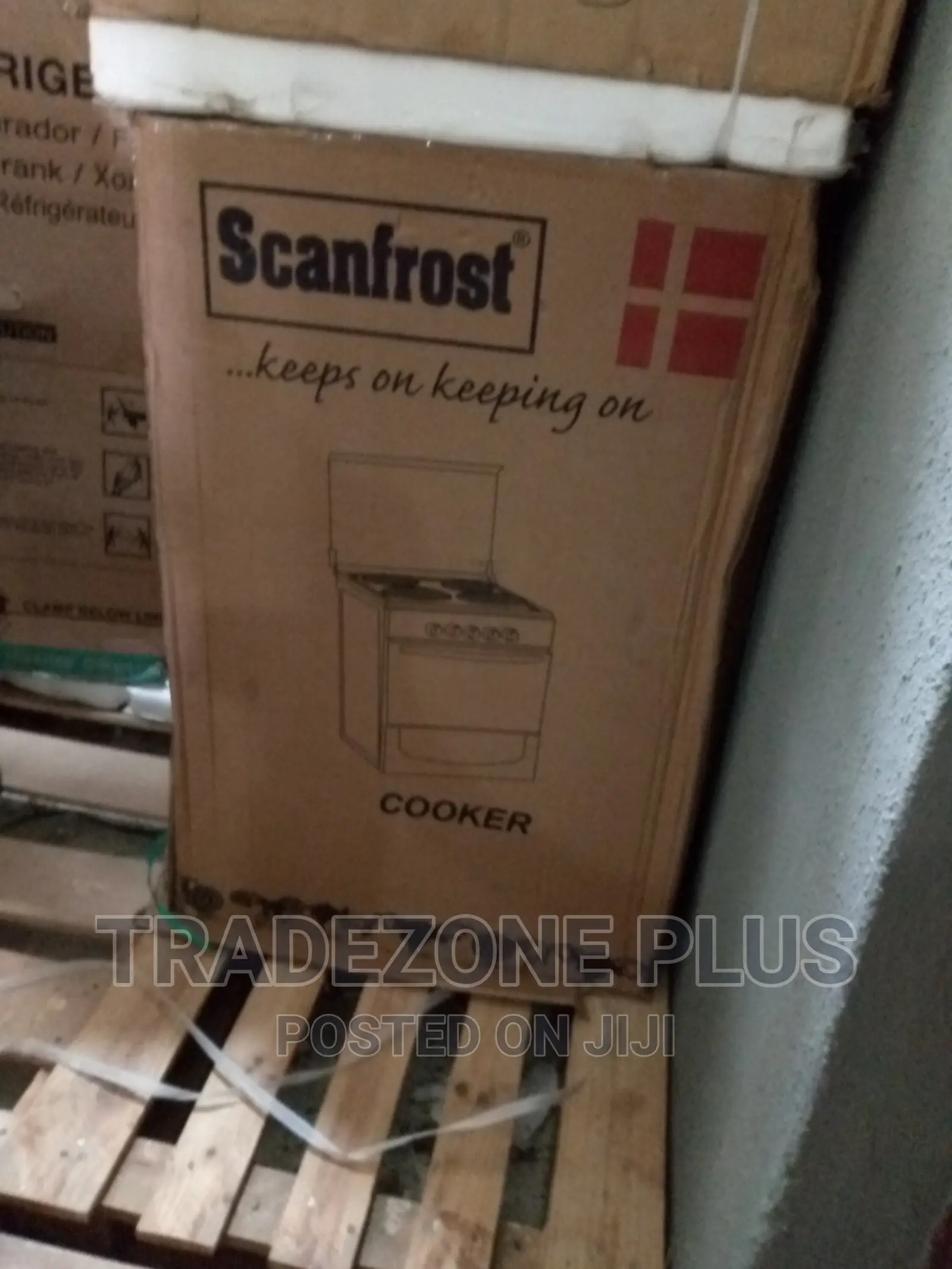 Quality Scanfrost Standing 4 Gas Burner Gas Cooker