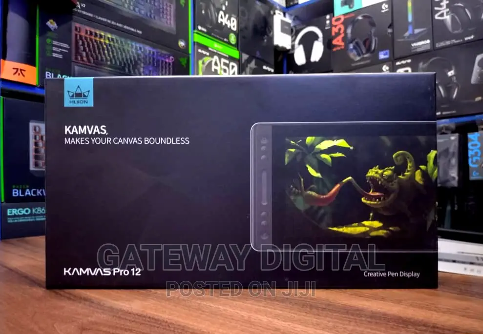 Huion KAMVAS Pro 12 Drawing Tablet With Adjustable Stand