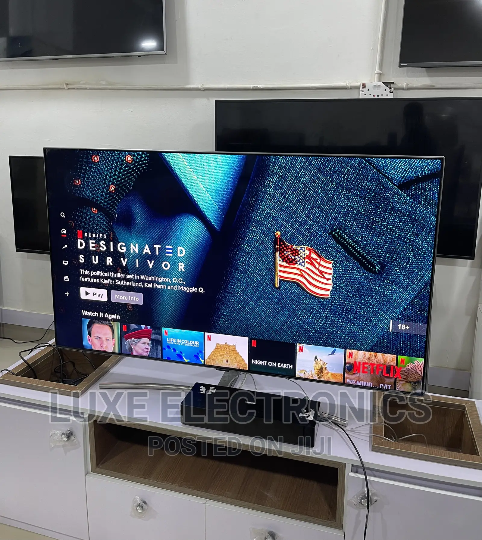Uk Used 55 Inches Samsung Qled With Free Netflix Account
