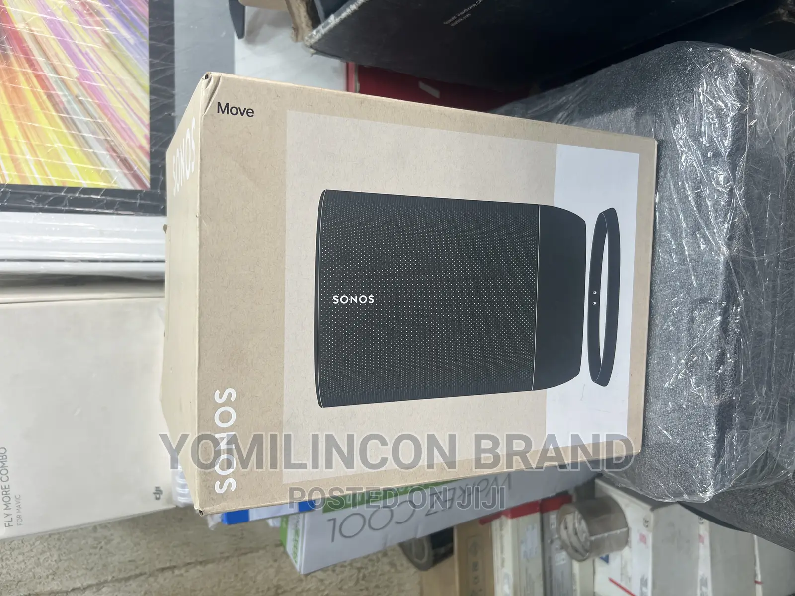 Sonos Move - Battery-Powered Smart Speaker - Black