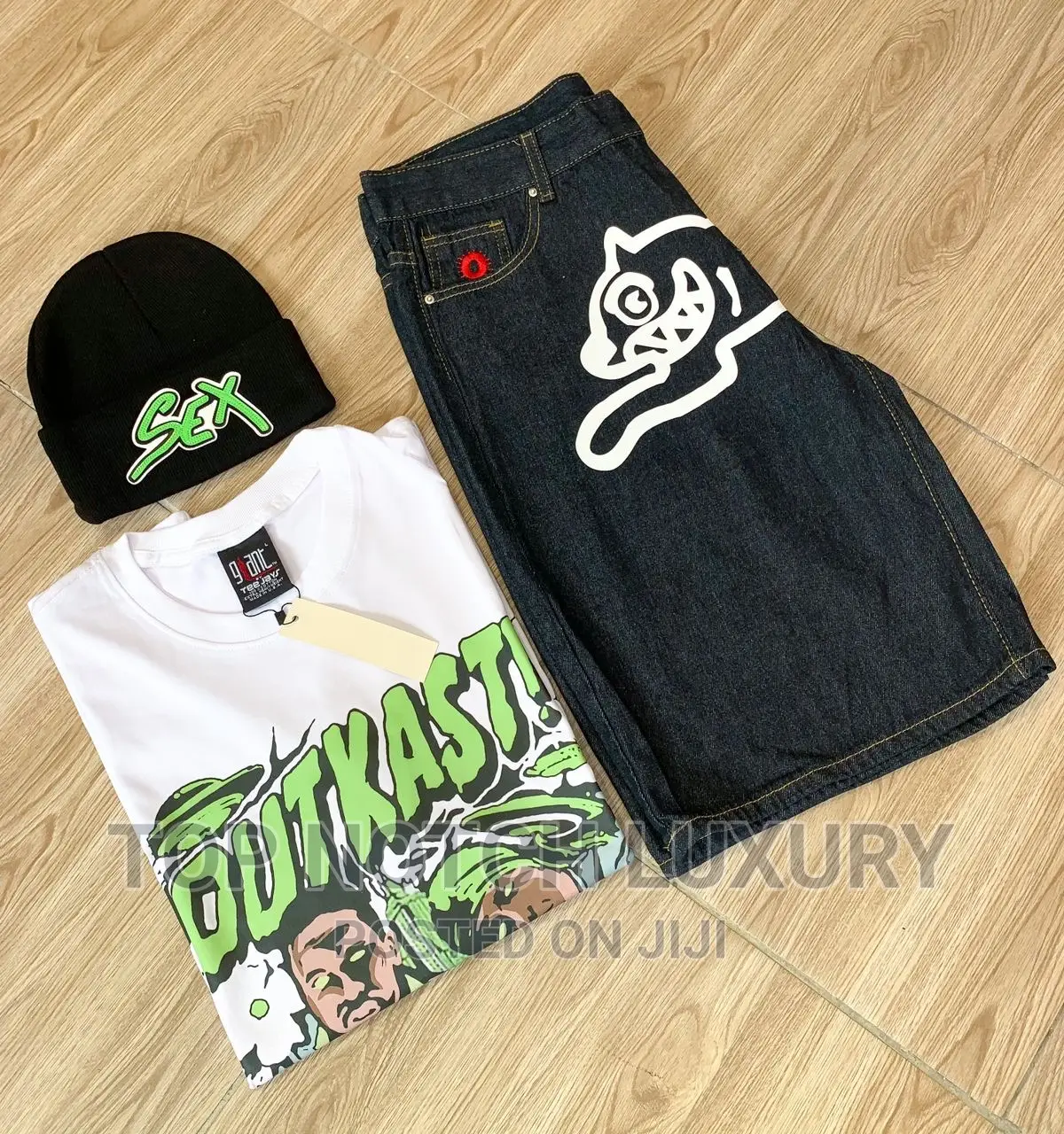 Unisex Designer Wavy Style Outting Outfits