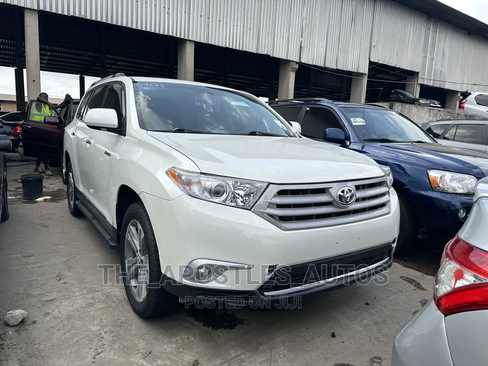 Toyota Highlander Limited 3.5L 2WD 2013 White