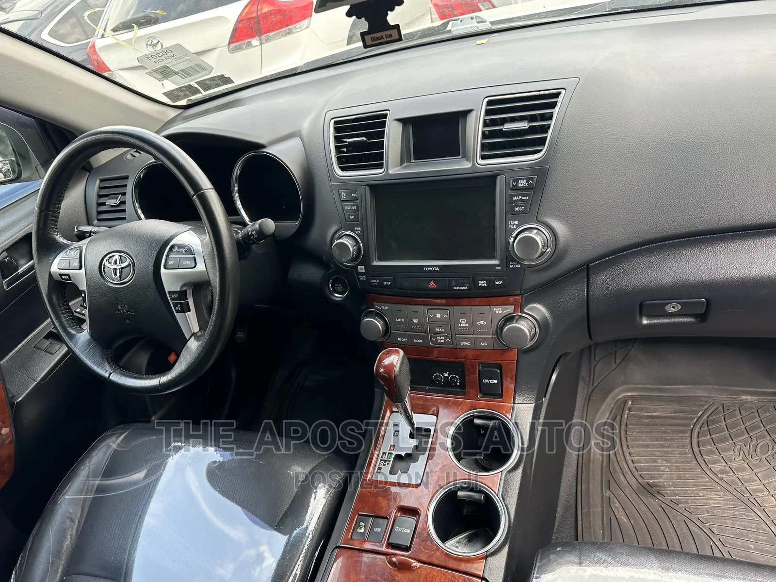 Toyota Highlander Limited 3.5L 2WD 2013 White