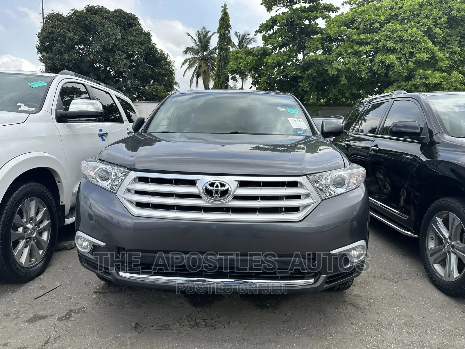 Toyota Highlander Limited 2012 Gray