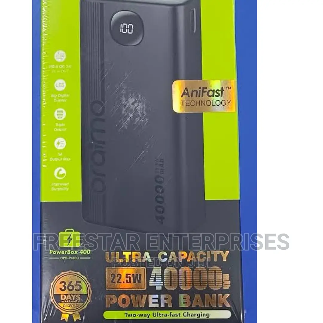 Oraimo 40000mah Power Bank. Oraimo 40000 Mah Power Bank.