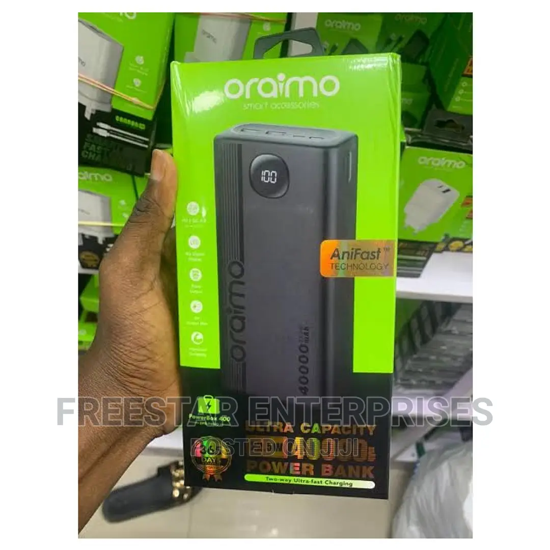 Oraimo 40000mah Power Bank. Oraimo 40000 Mah Power Bank.