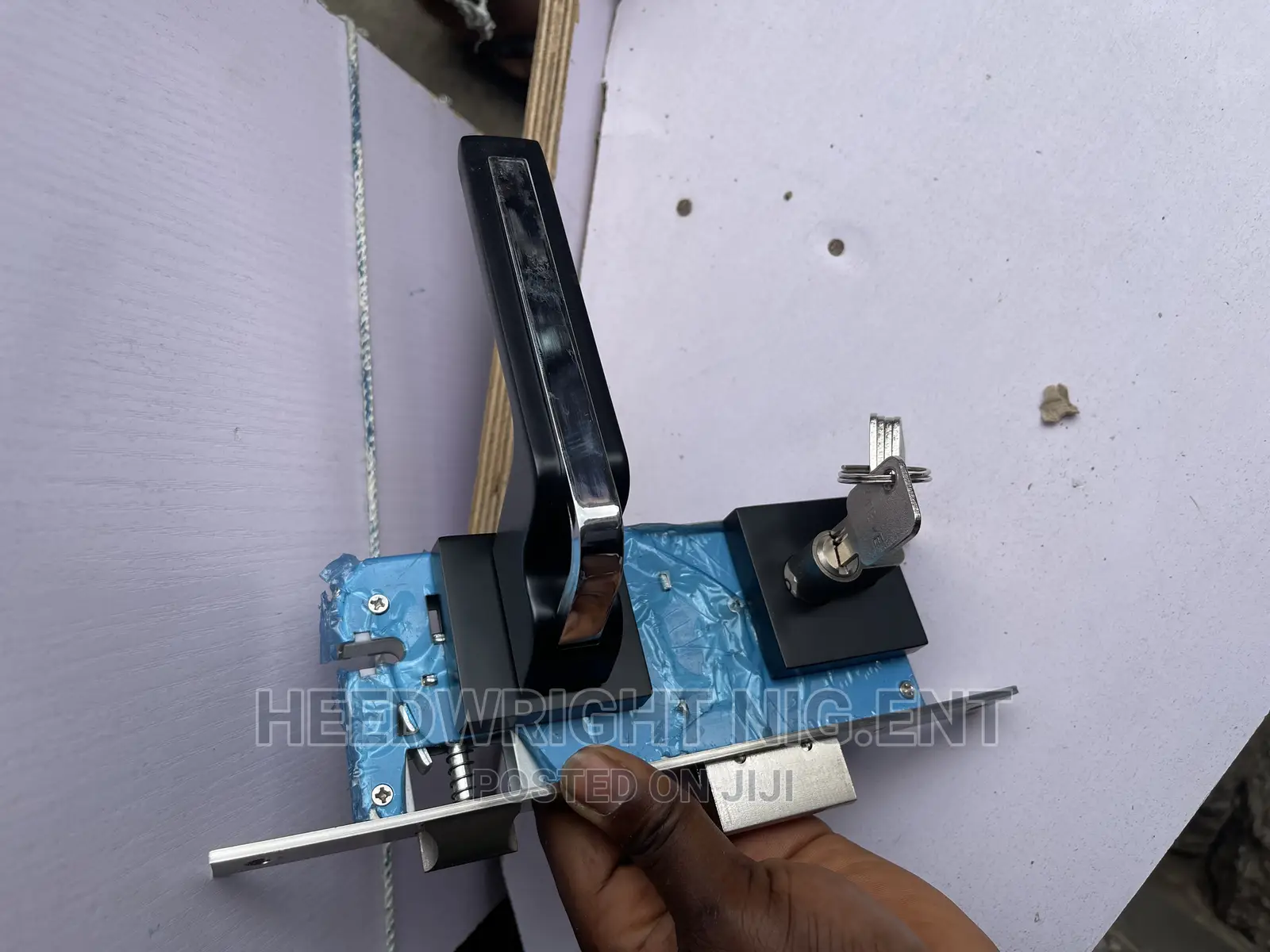 Matt Black High Security Separate Door Locks