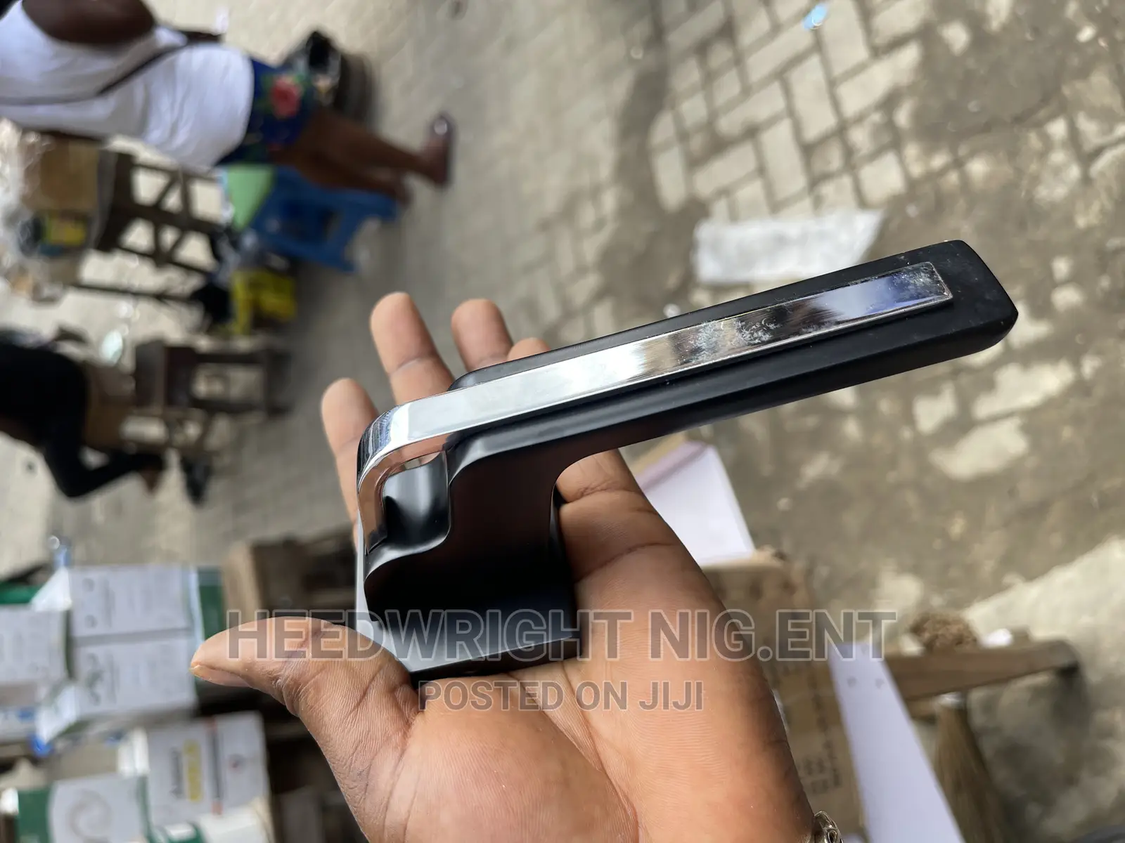 Matt Black High Security Separate Door Locks