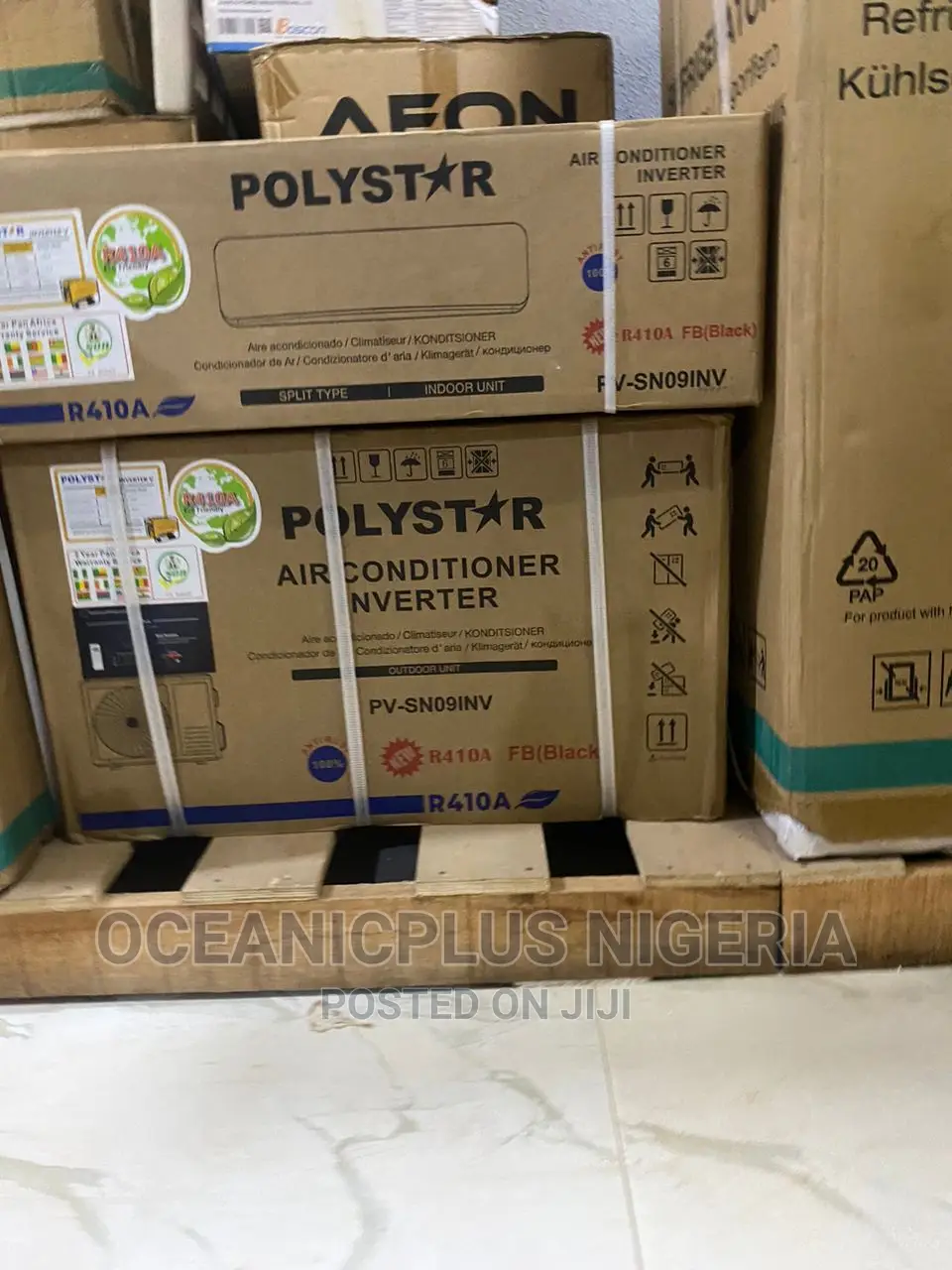 Durable Polystar 1hp Inverter Xa41,R410A Split AC