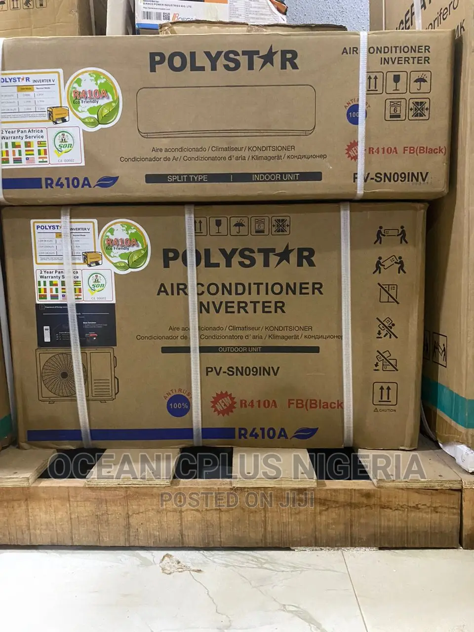 The New Polystar 1hp Inverter Xa41,R410A Split AC