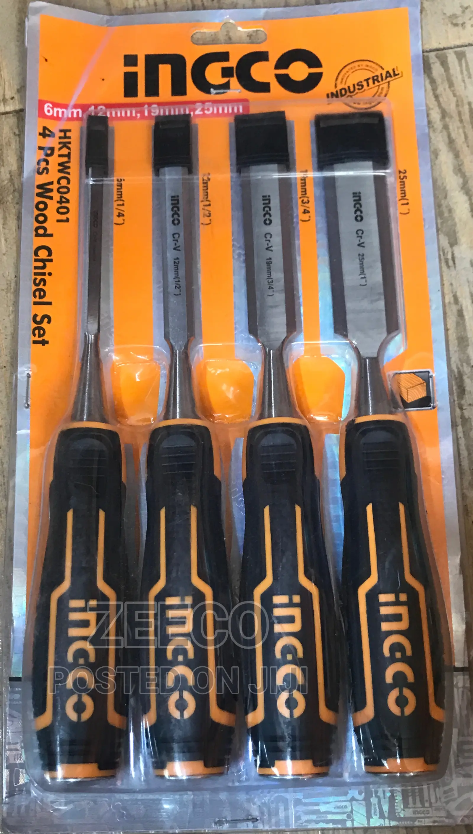 4pcs Wood Chisel Set