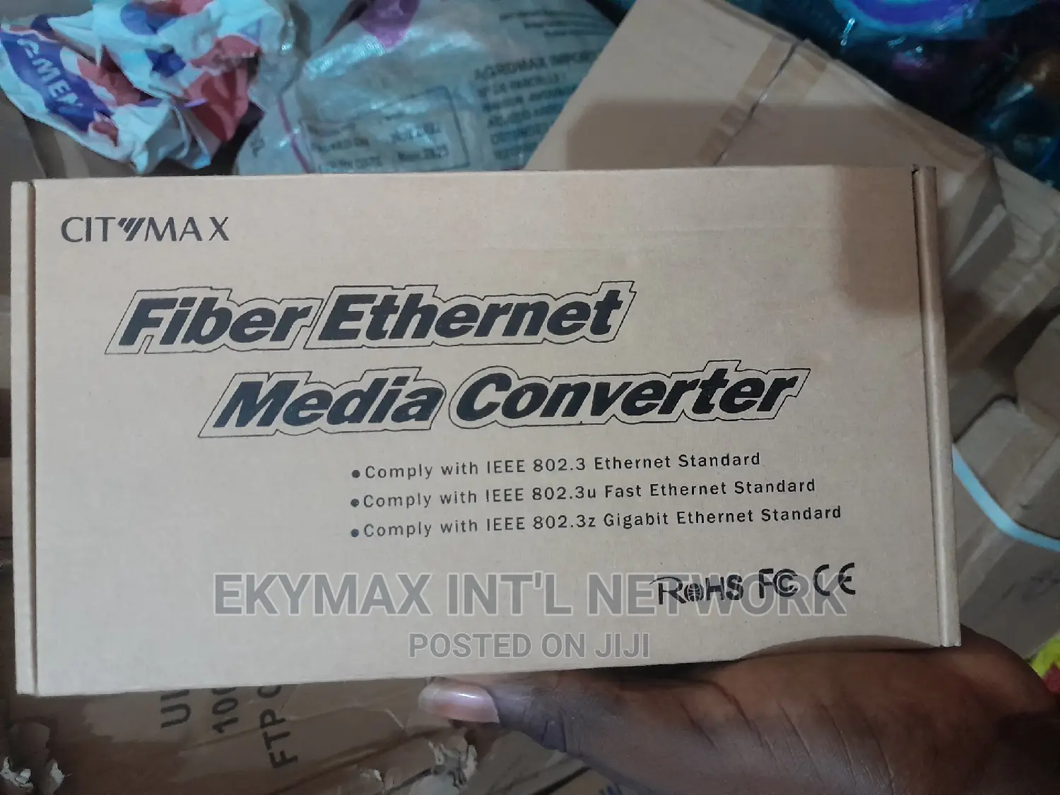 Media Converter 10/100/1000m 40km SM