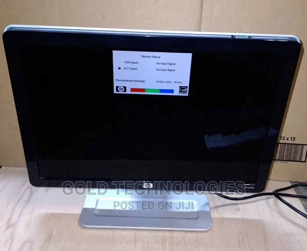 Computer Monitor 19 Inchs Vga Widescreen High-definition Display