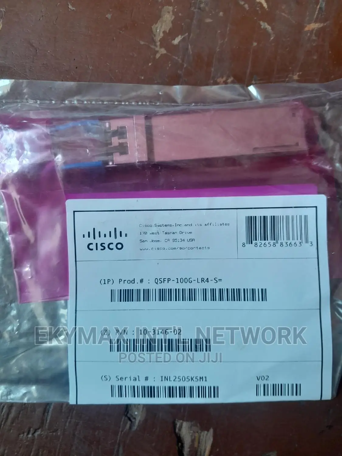 QSFP-100g-Lr4-S=