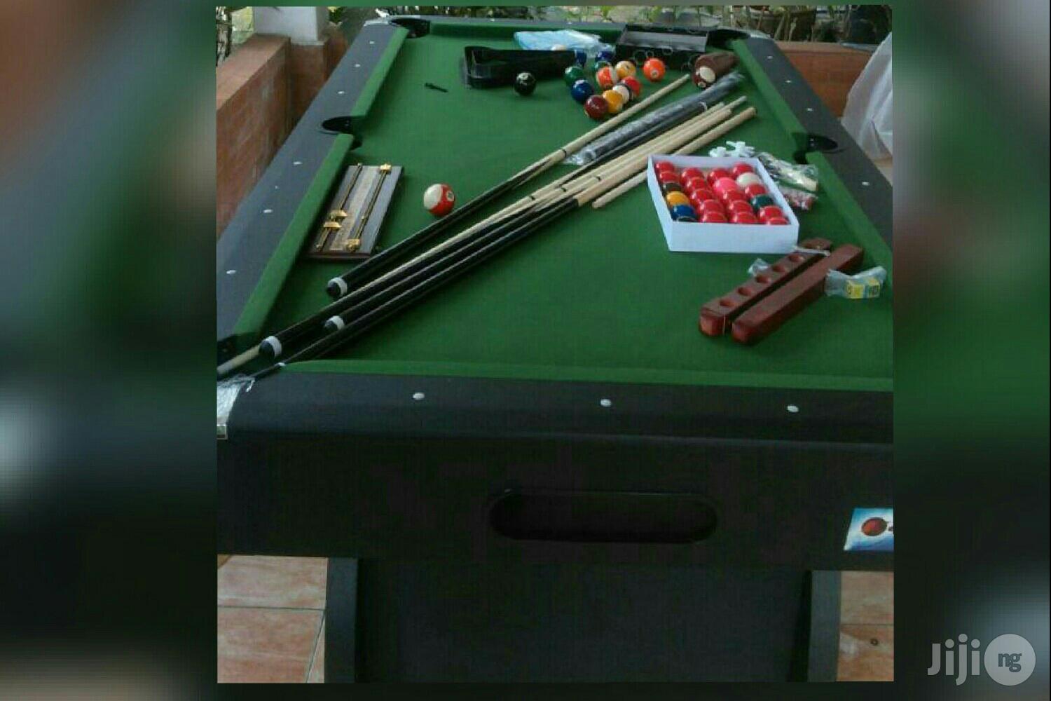 8ft by 4ft America Fitness Snooker Board With Accessories