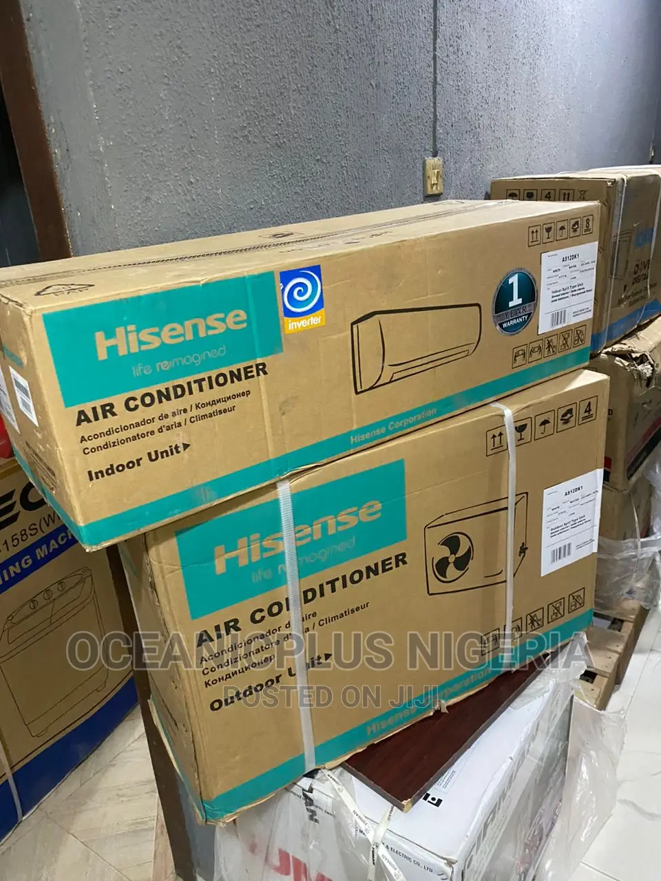 Brand New Hisense AC Split 1.0 HP Inverter