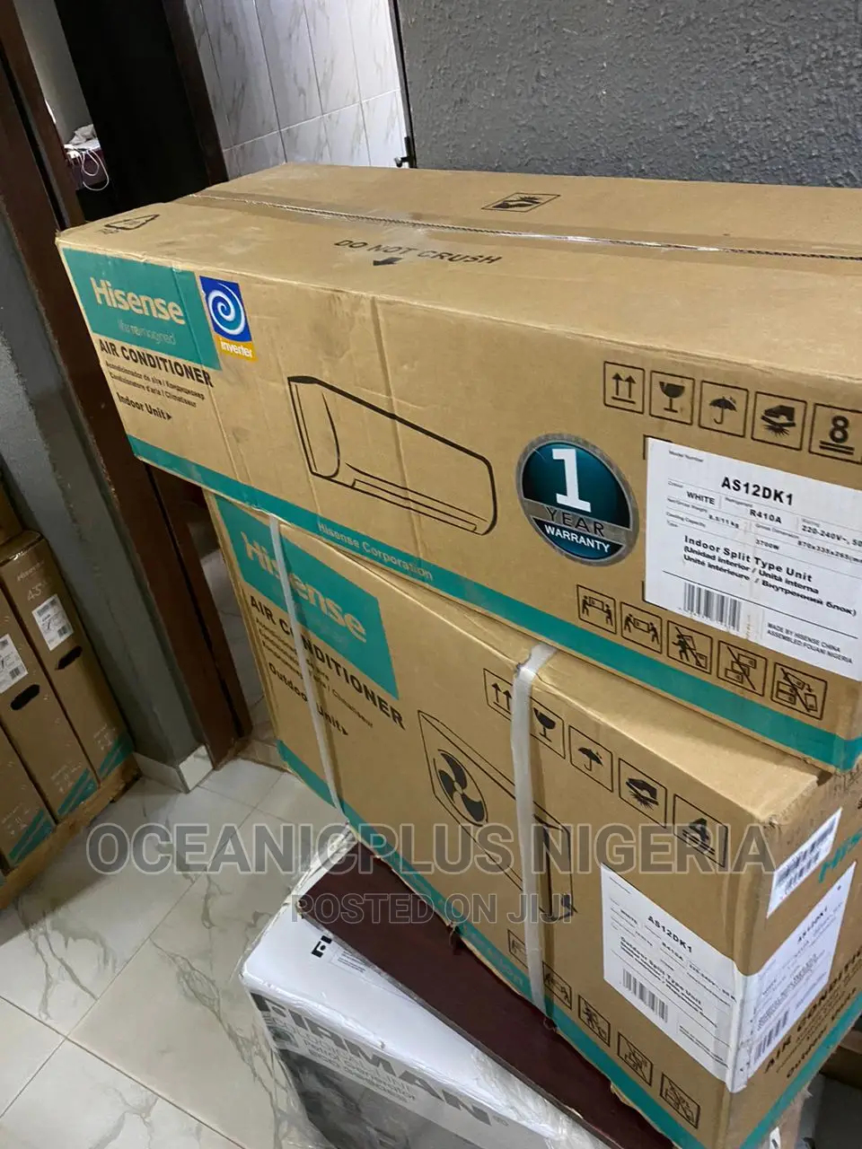 Standard Hisense Split 1.0 HP Inverter Air-Conditioner