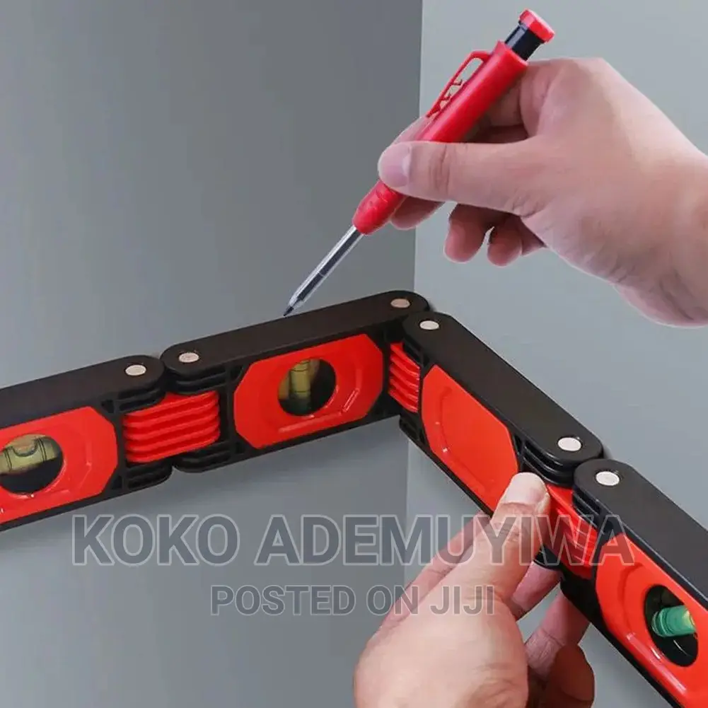 Multifunctional Foldable Adjustable Magnetic Spirit Levels
