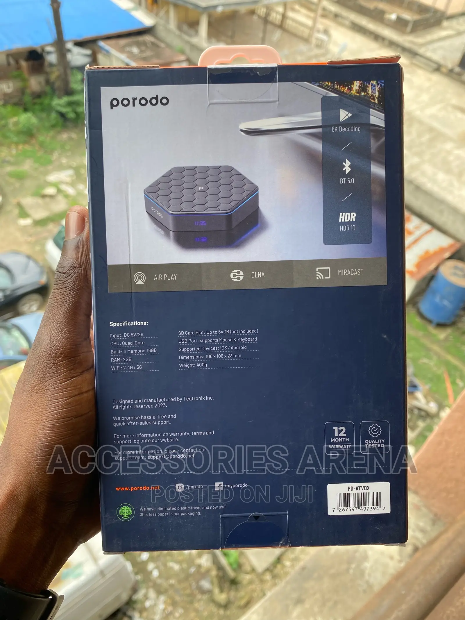 Porodo TV Box Ultra