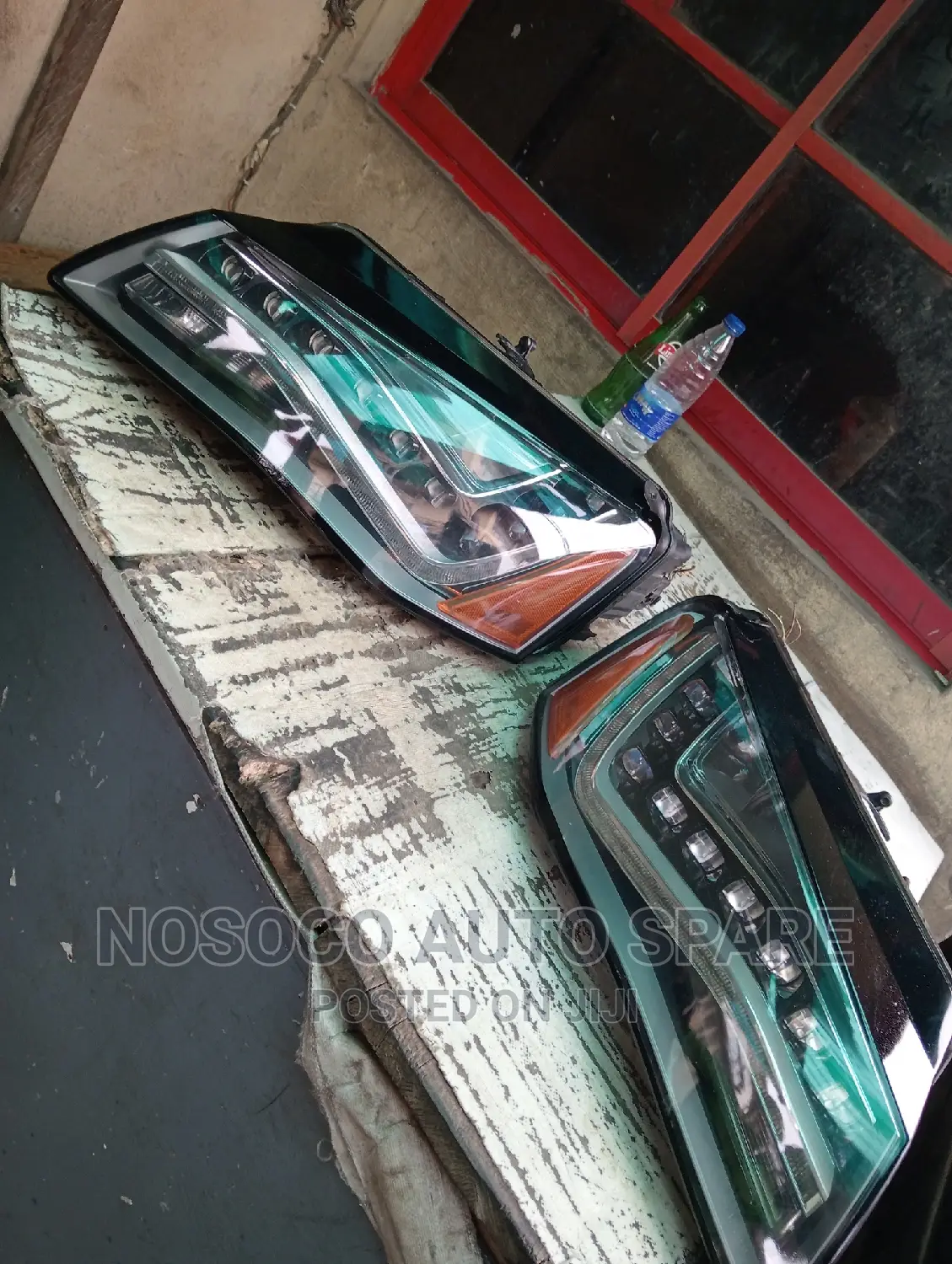 Set Of Full Light Audi A8 2013