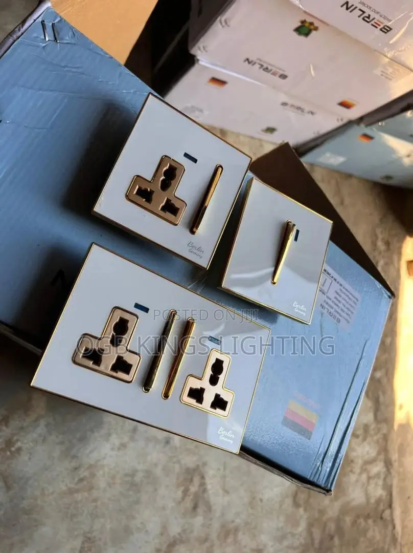 LUXURY DESIGN Socket and Switchs for Your Home Interior Wall