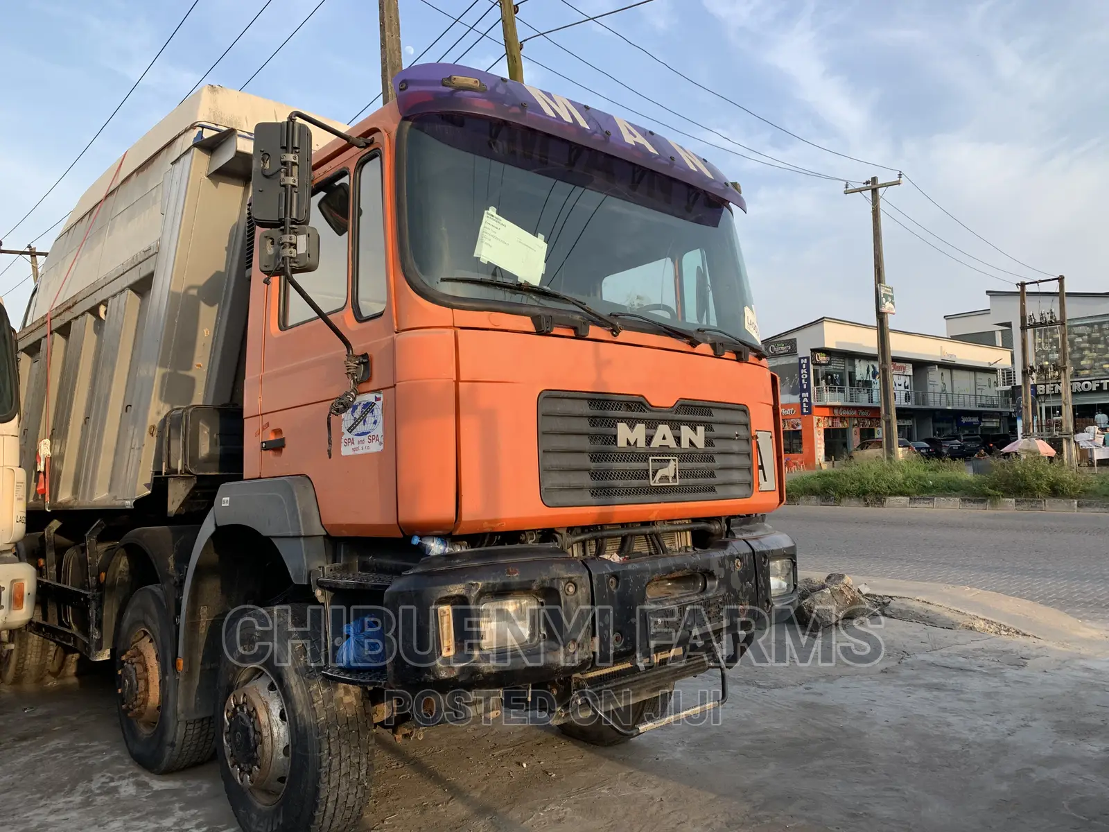 MAN DIESEL TRUCK - 12 Tyres (45-Tons)