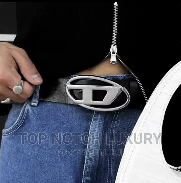 Original Celebrity Designer DIESEL Belt Men Women