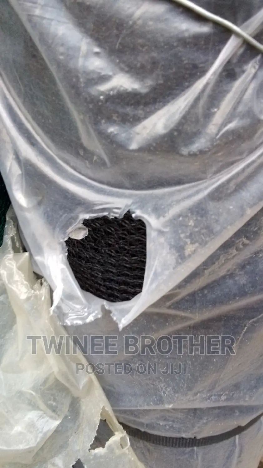 Scaffolding Net Black