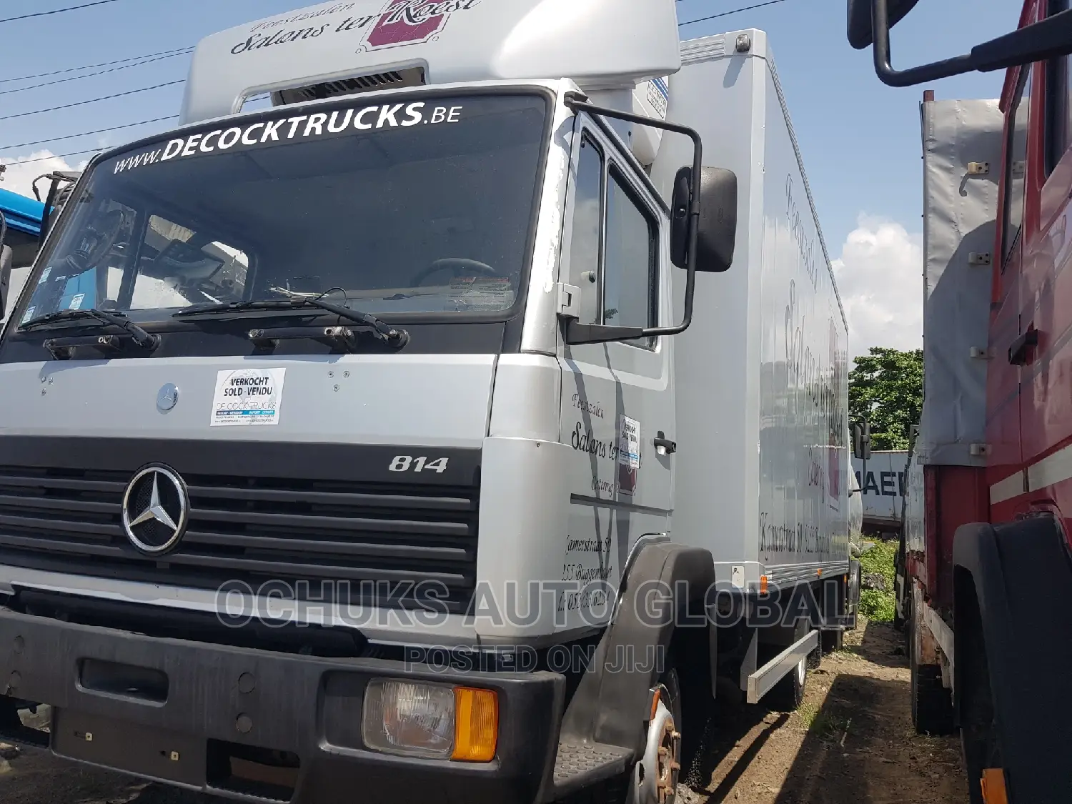 M/Benz Truck Cooling Van 814 Model