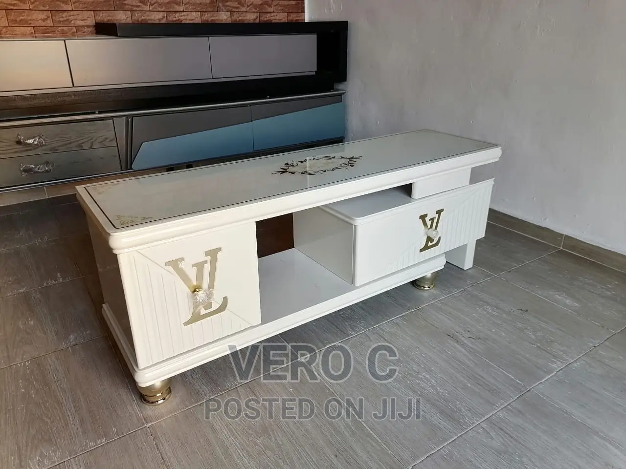 Louis Vuitton Adjustable Tv Stand.