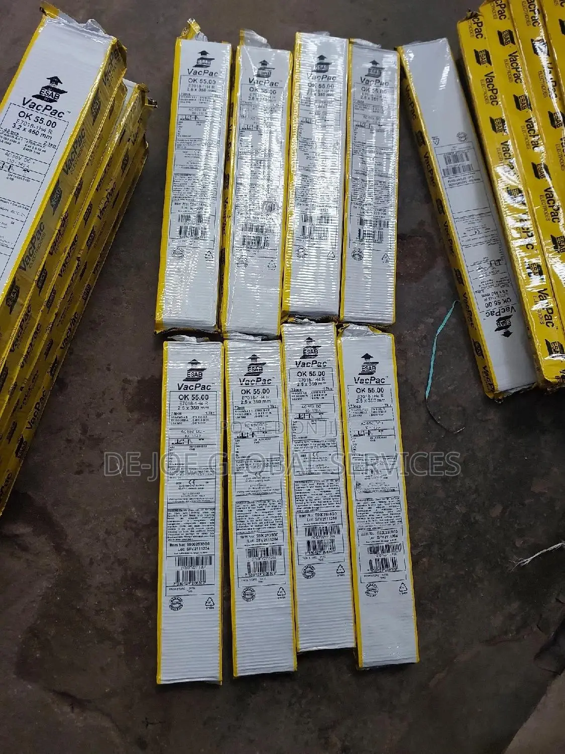 Vacpac Electrode Esab 2.5mm 1.7kg